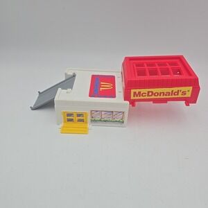 1995 Hot Wheels Sto & Go Playset‎ McDONALD's Incompletr As Is 65613